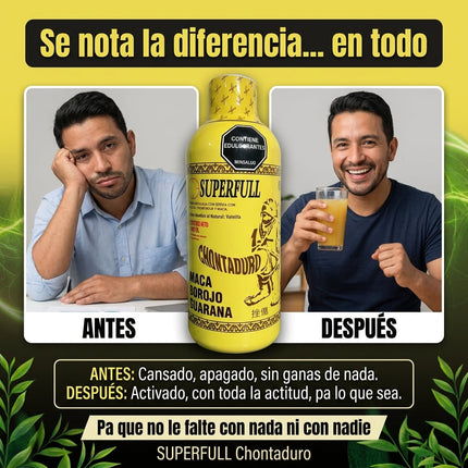 Recupera tu Energia, Activa tu día y Vuelve a Sentirte Con todo, Un Shot y 30 minutos despues estas listo.