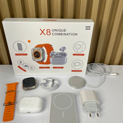 Reloj X8 En Combo 8 En 1