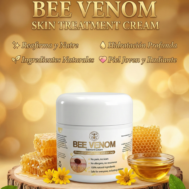 Crema de Veneno de Abeja Alivio Natural del Dolor en Articulaciones