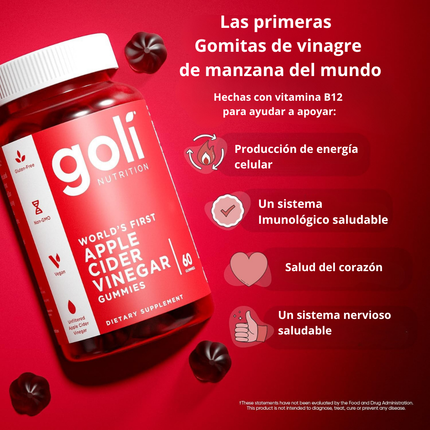 Gomitas Goli de Vinagre de Manzana