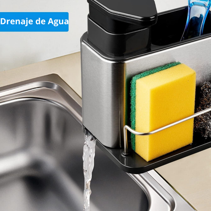 Organizador y Dispensador 3 en 1 SinkMaster™