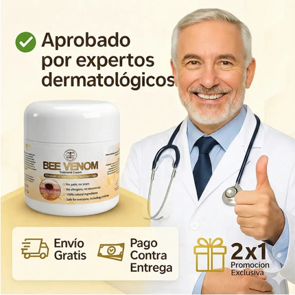 Crema de Veneno de Abeja Alivio Natural del Dolor en Articulaciones