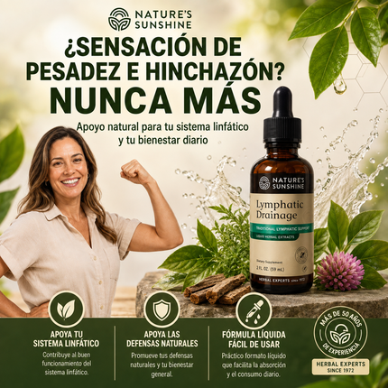 Lymphatic Drainage™ Para controlar la retención de líquidos y esa sensación de hinchazón, empieza hoy