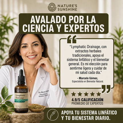 Lymphatic Drainage™ Para controlar la retención de líquidos y esa sensación de hinchazón, empieza hoy