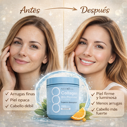 NeoCell® Colágeno Avanzado para Piel y Articulaciones, no descuides tu bienestar, empieza desde hoy