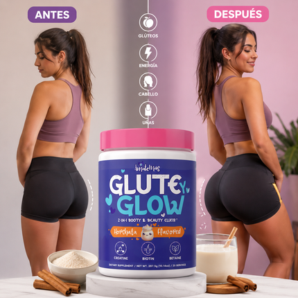 Glute & Glow™ Tonificación y Belleza Femenina en un solo producto, llevalo ahora!