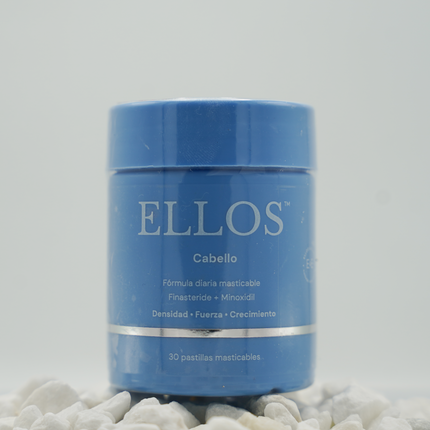 ELLOS Cabello - Frasco frontal, fórmula diaria masticable