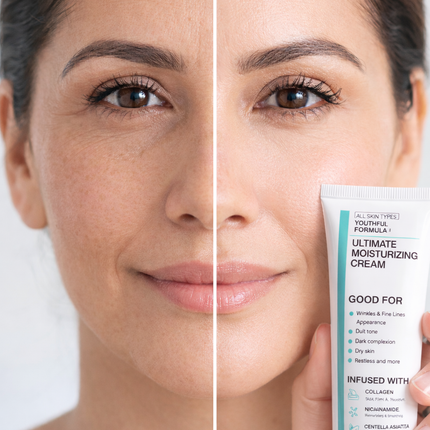 NIDA® Crema Hidratante Anti-Edad Coreana, empieza a cuidar tu piel desde hoy, obsequio sorpresa