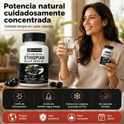 Aceite de Semilla Negra Etiope