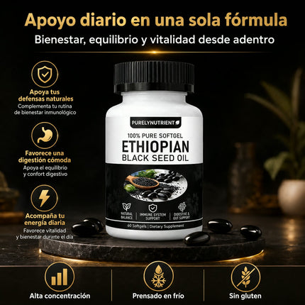 Aceite de Semilla Negra Etiope