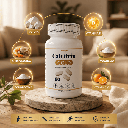 Calcitrin Gold™ Soporte Integral para Huesos, Articulaciones y Movilidad, empieza a cuidarte hoy!!