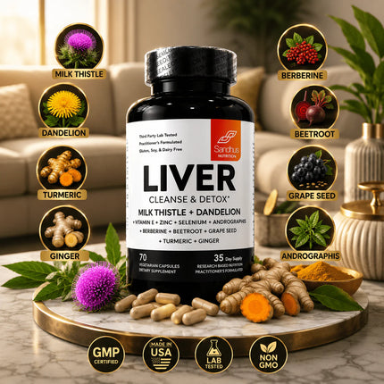 Liver Cleanse & Detox Sandhus Nutrition®  Ayuda a que tu Hígado Funcione Mejor,  inicia desde hoy