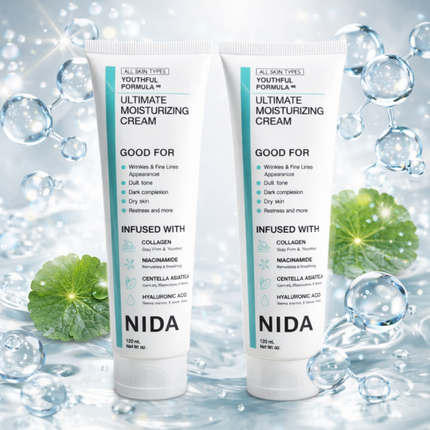 NIDA® Crema Hidratante Anti-Edad Coreana, empieza a cuidar tu piel desde hoy, obsequio sorpresa