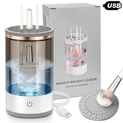 Limpiador Eléctrico Brochas Maquillaje