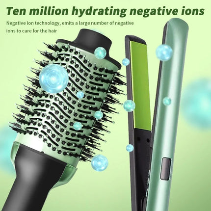 Plancha y Cepillo Aguacate