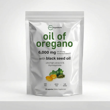 Oil of Oregano  Microingredients® Fórmula 2 en 1 y Defensa Antioxidante para el cuerpo, protejelo desde hoy