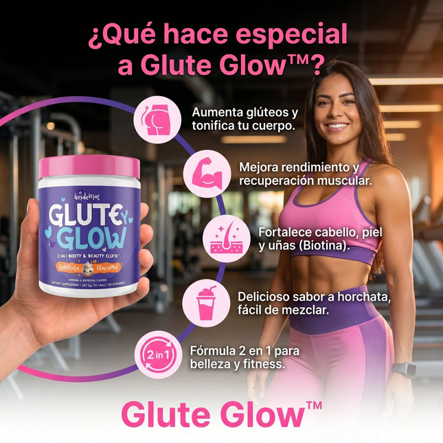 Glute & Glow™ Tonificación y Belleza Femenina en un solo producto, llevalo ahora!