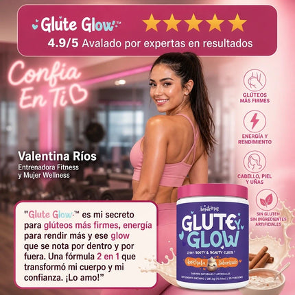 Glute & Glow™ Tonificación y Belleza Femenina en un solo producto, llevalo ahora!