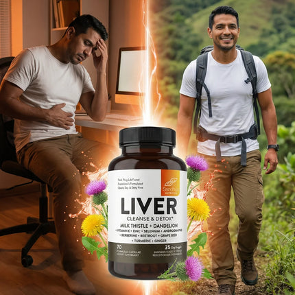 Liver Cleanse & Detox Sandhus Nutrition®  Ayuda a que tu Hígado Funcione Mejor,  inicia desde hoy