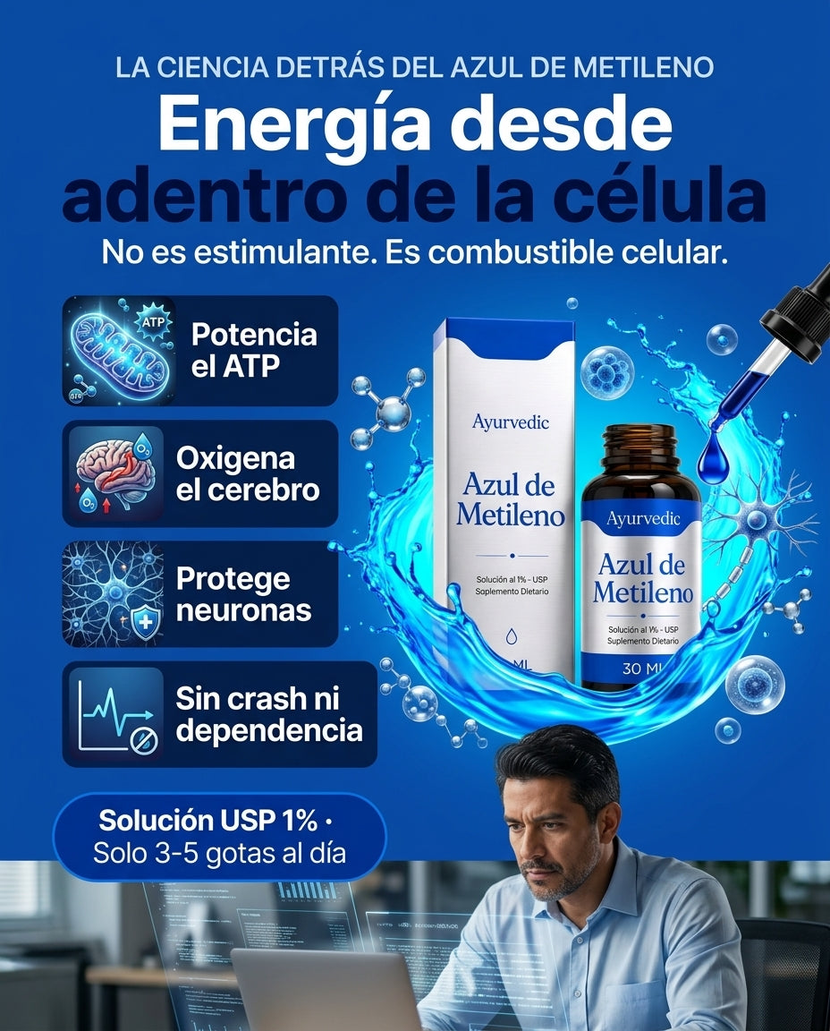 Azul de Metileno — Energía desde adentro de la célula