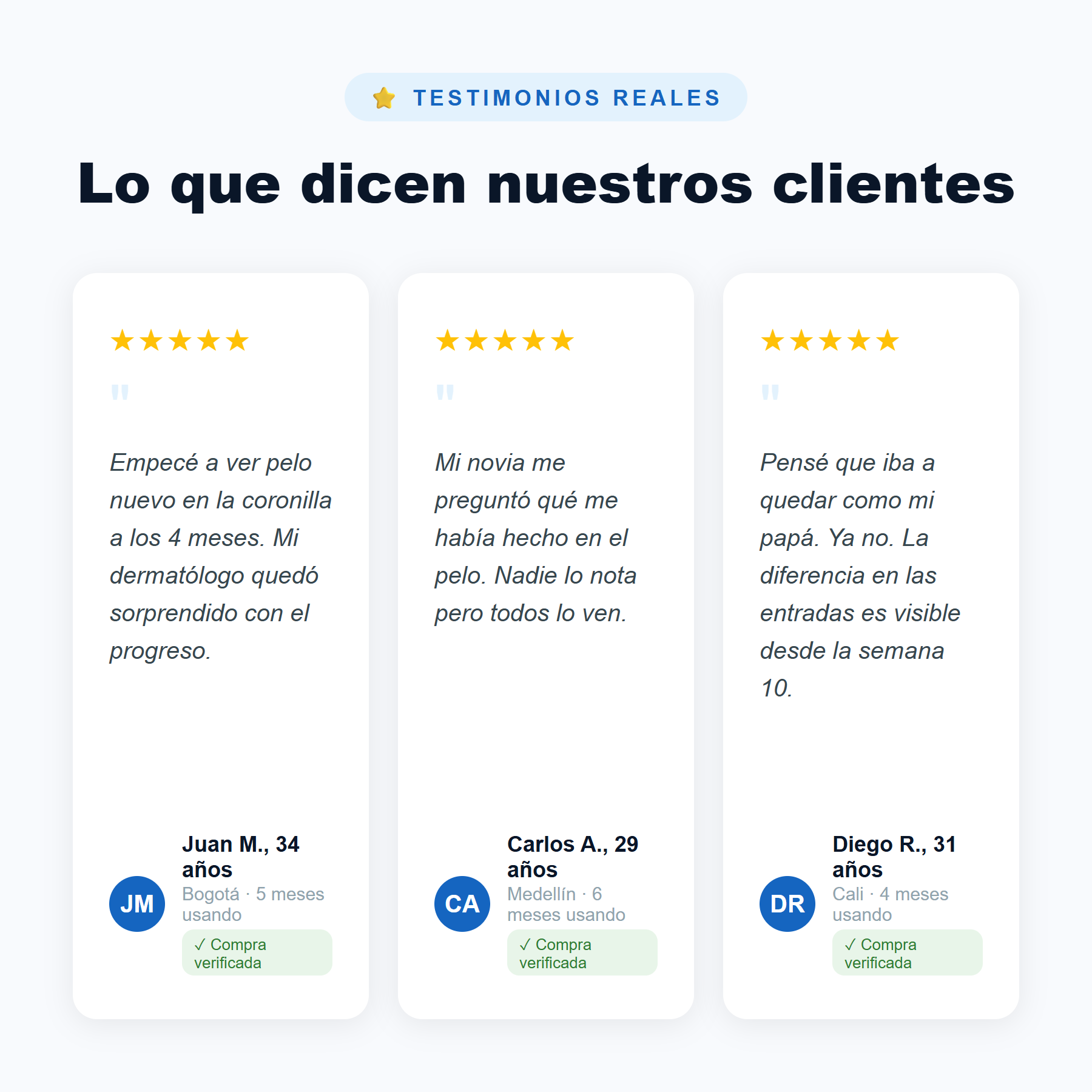 ELLOS Cabello — 07 testimonios