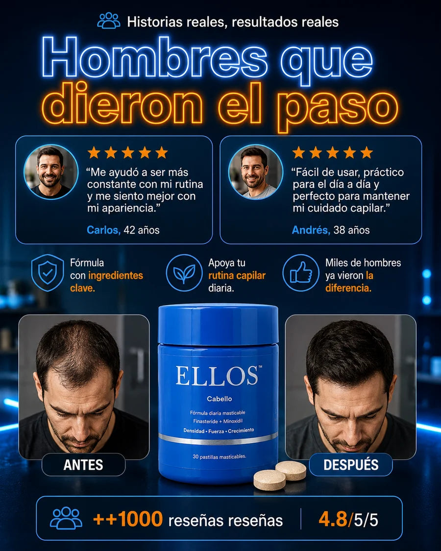 ELLOS Cabello — Hombres que dieron el paso