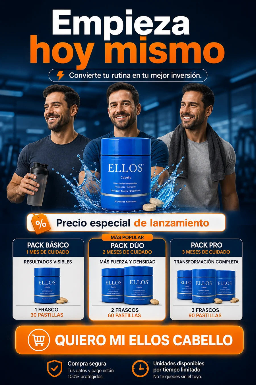 ELLOS Cabello — Empieza hoy mismo