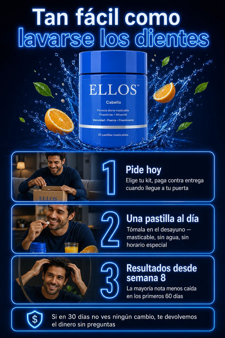 ELLOS Cabello — Tan fácil como lavarse los dientes
